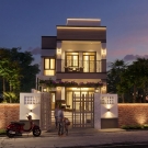 Thiết kế phù hợp cho nhà ở vùng ngoại ô với kinh phí xây dựng khiêm tốn 