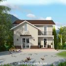 Mẫu nhà vườn nhỏ, phong cách mộc mạc, kinh phí 350 triệu
