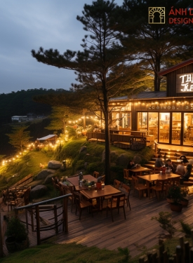 Thiết kế cảnh quan quán cafe 