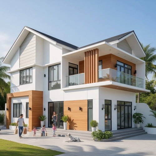 Nhà phố cho vùng ngoại ô