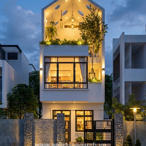 NHÀ PHỐ 3 TẦNG HIỆN ĐẠI VÀ KINH TẾ