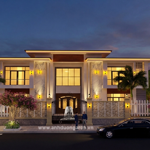 Mr. Điền's villa - hiện đại và bề thế