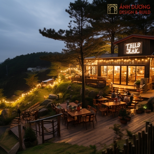 Thiết kế cảnh quan quán cafe 